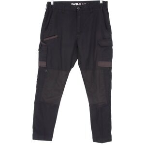 FXD WP-5 Style Cargo Work Pants Mens Size 34x30 Black Utility Heavy Duty Casual